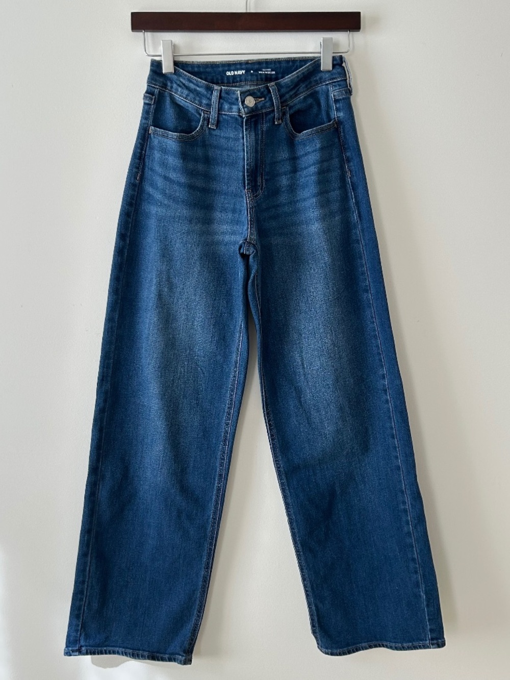 Old Navy High-Rise Wow Wide Leg Jeans Size 0